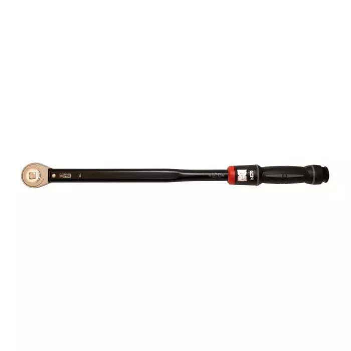 RS PRO Click Torque Wrench 60-300 Nm 1/2 inch Square Drive, Black