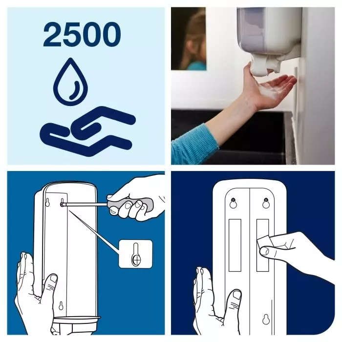Tork Soap Dispenser Manual 1000 ml White, 561500