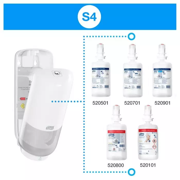 Tork Soap Dispenser Manual 1000 ml White, 561500