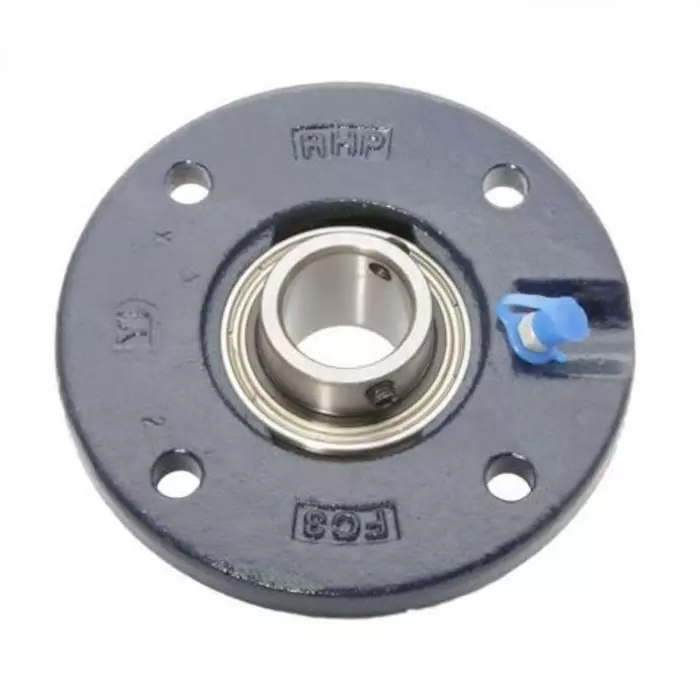 NSK Flange Bearing Unit 4 Hole Cast Iron 35 mm ID 10 mm Mount Hole Size,FC35