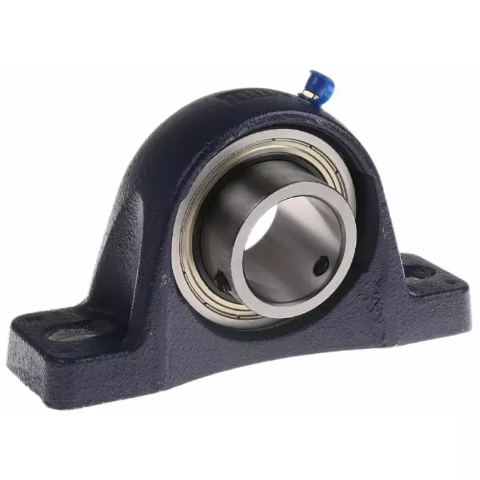 NSK Pillow Block Bearing Cast Iron 40 mm ID 12 mm Mount Hole Size, NP40