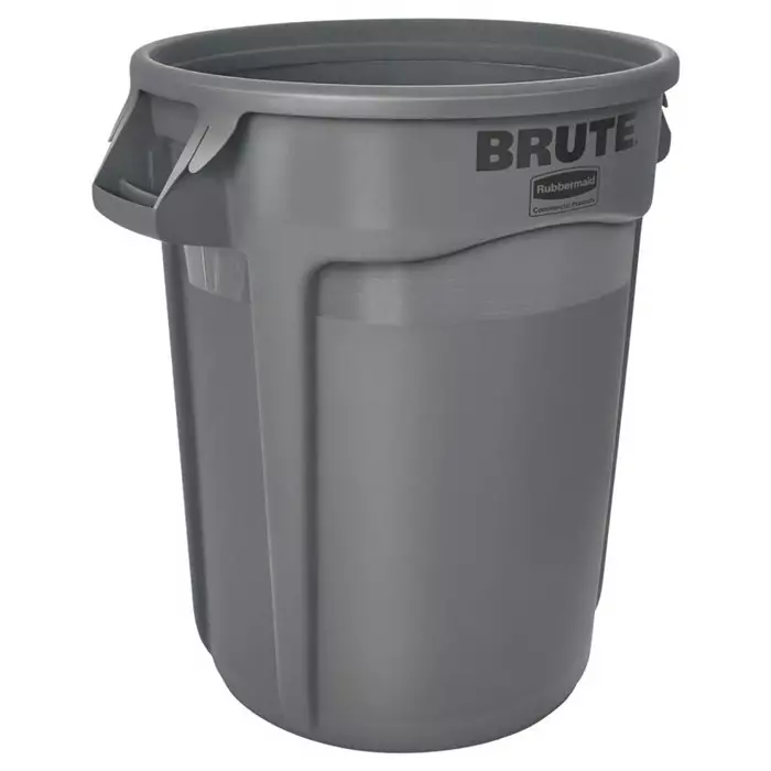RUBBERMAID Waste Bin 708 mm Depth 121.1L, FG263200GRAY
