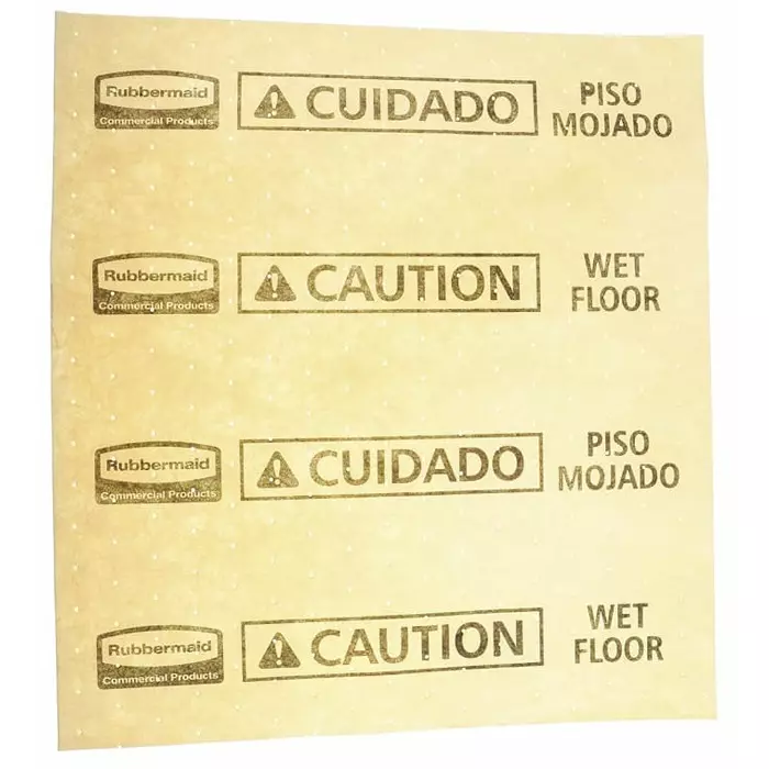 RUBBERMAID General Purpose Spill Kit 0.34 L 45.7x40.6 cm 0.5 Kg, FG425200YEL