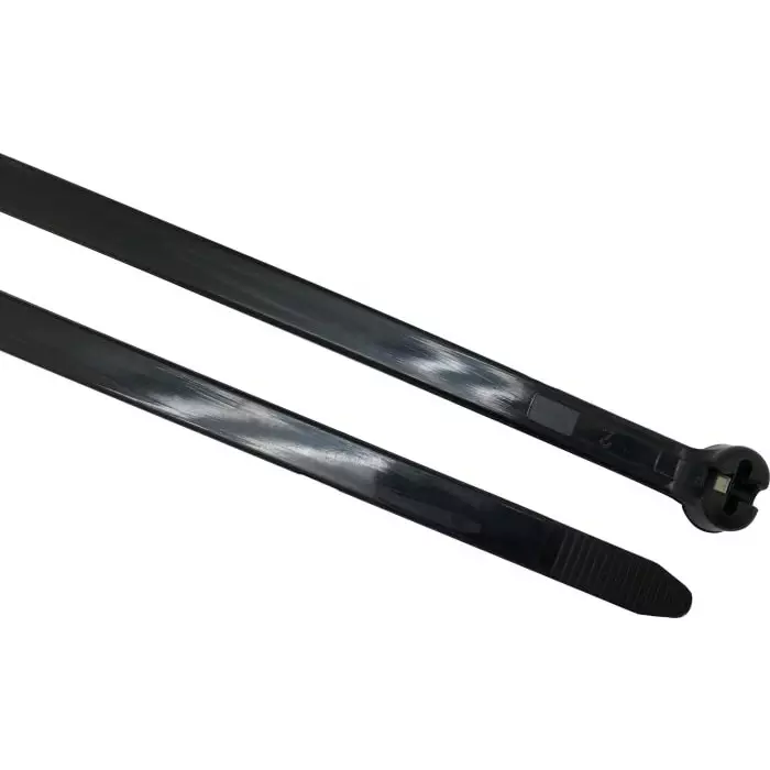 RS PRO Cable Tie 186x4.8 mm Nylon, Black