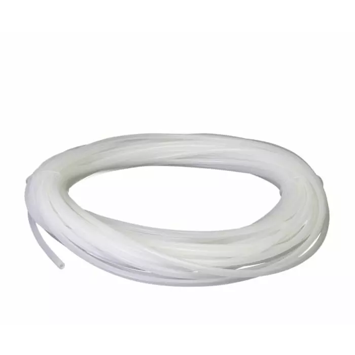 RS PRO Flexible Tube Silicone 6 mm ID 10 mm OD 25 m, Translucent