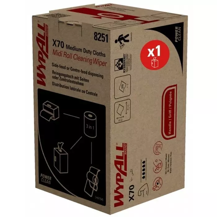 Kimberly-Clark Cloths 215 Wipes 31 cm for Cleaning, 8251