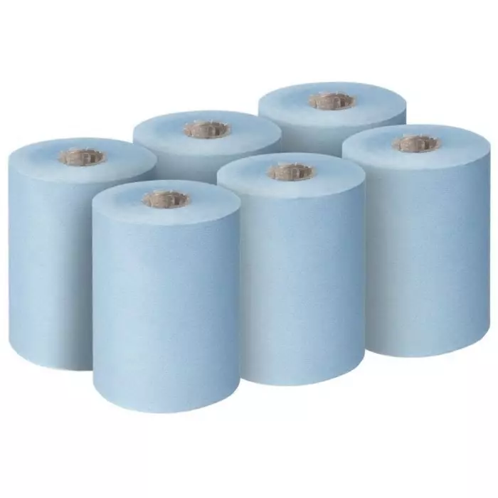 Kimberly-Clark Scott Rolled Blue Paper Towel 198mm 760 Sheets, 6696