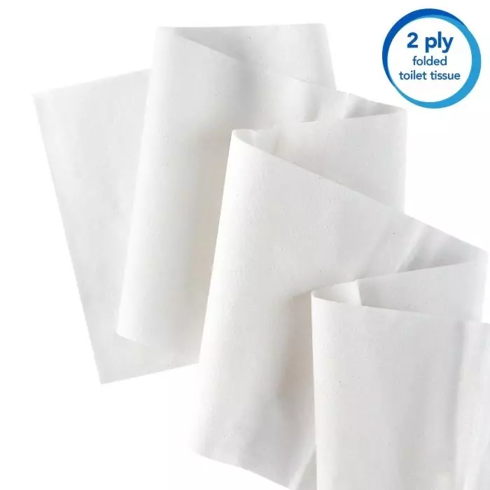 Kimberly-Clark Toilet Roll White 2-Ply 9000 Sheets, 8042