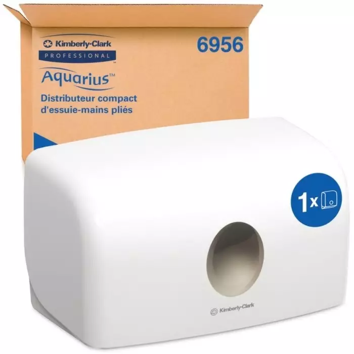 Kimberly-Clark Paper Towel Dispenser Wall Mounting ABS White 287x142x159 mm, 6956