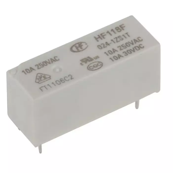 RS PRO PCB Mount Power Relay 24V dc Coil 10A Switching Current SPDT