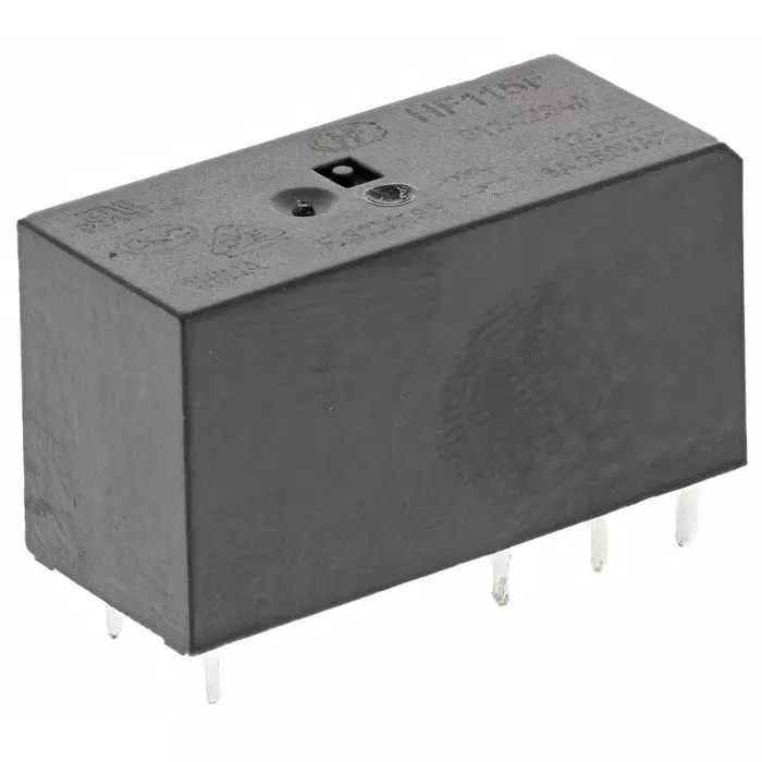 RS PRO PCB Mount Power Relay 12V dc Coil 8A Switching Current DPDT