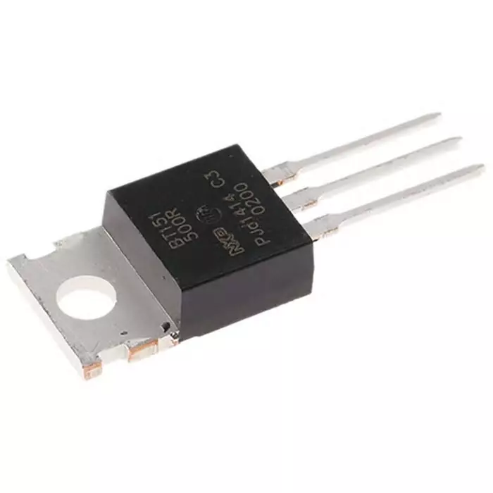 WEEN SEMICONDUCTORS Thyristor Through Hole Mount 500V 7.5A 15mA, BT151-500R,127