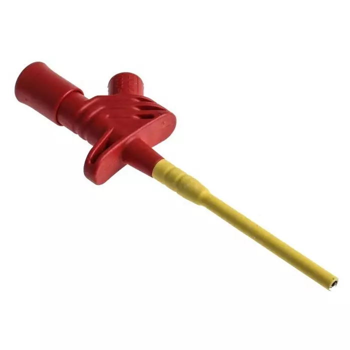 HIRSCHMANN TEST AND MEASUREMENT Hook Clip 126 mm Red, 972309101 (Pack of 100)