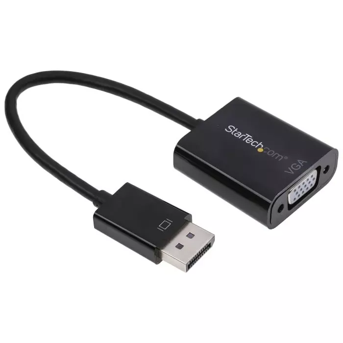 StarTech.com DisplayPort to VGA Adapter 100mm Length - 1920 x 1200 Maximum Resolution, DP2VGA3