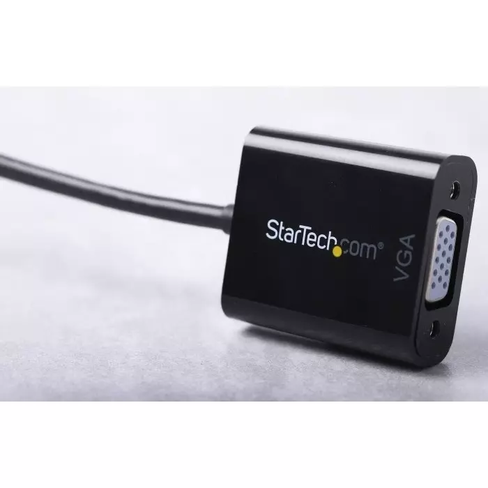 StarTech.com DisplayPort to VGA Adapter 100mm Length - 1920 x 1200 Maximum Resolution, DP2VGA3