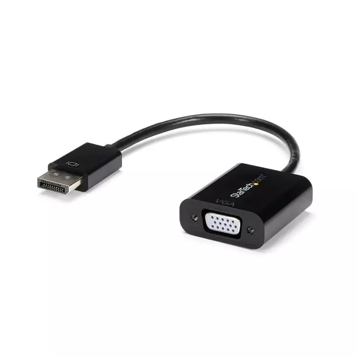 StarTech.com DisplayPort to VGA Adapter 100mm Length - 1920 x 1200 Maximum Resolution, DP2VGA3