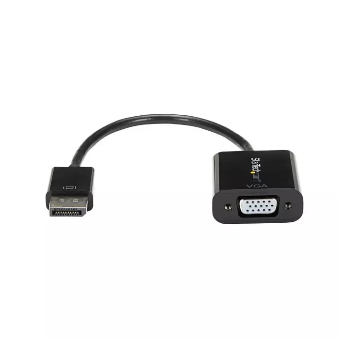 StarTech.com DisplayPort to VGA Adapter 100mm Length - 1920 x 1200 Maximum Resolution, DP2VGA3