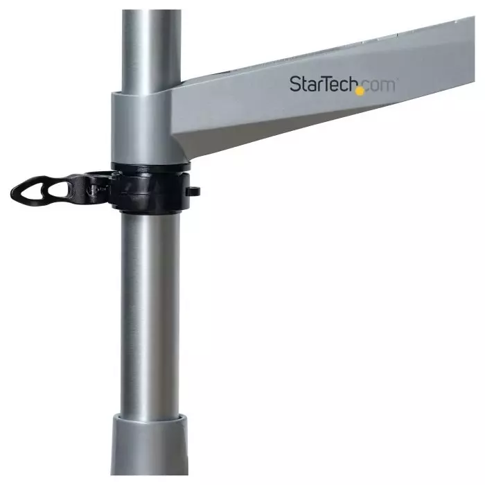 StarTech.com Desk Mounting Monitor Arm for 1 x Screen 34 inch Screen Size, ARMPIVOTB2