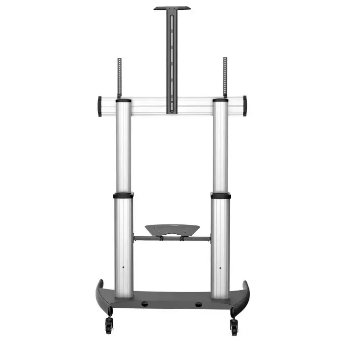 StarTech.com Floor Mounting Mobile TV Stand for 1 x Screen 100 inch Screen Size, STNDMTV100