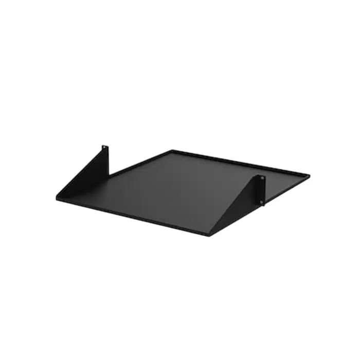 StarTech.com Black Rack Shelf 2U 34 Kg Load 482mm x 508mm, CABSHF2POST2