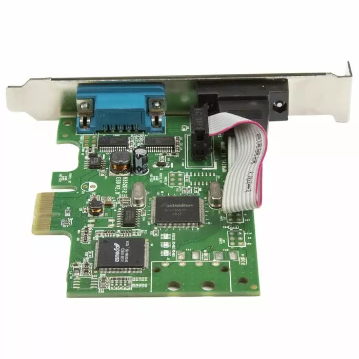 StarTech.com 2 Port PCIe RS232 Serial Card, PEX2S1050