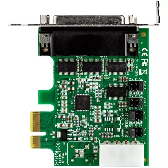 StarTech.com 4 Port PCIe RS232 Serial Card, PEX4S953LP