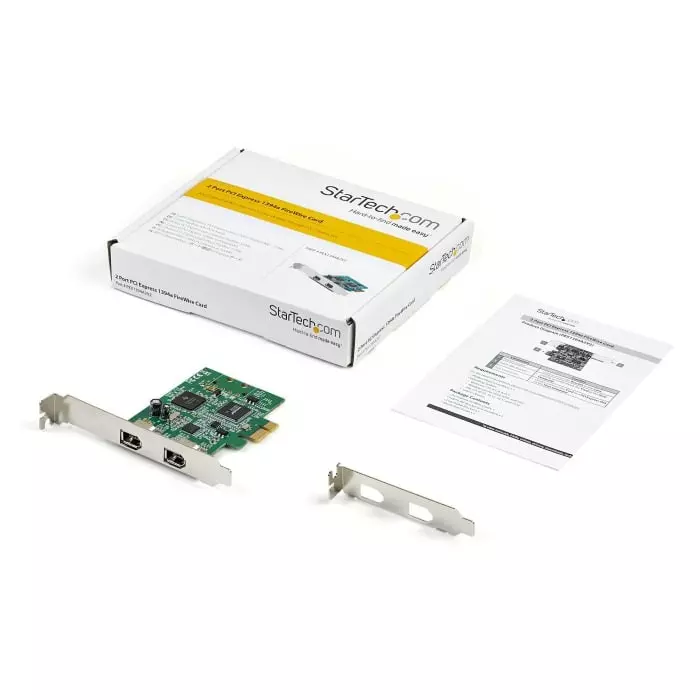 StarTech.com 2 Port PCIe Firewire Card, PEX1394A2V2