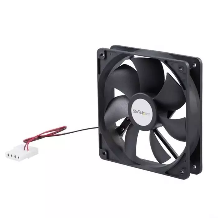 StarTech.com Axial Fan 12 V DC DC Operation 72.94 cfm 4.7x4.7x1 inch, FANBOX12