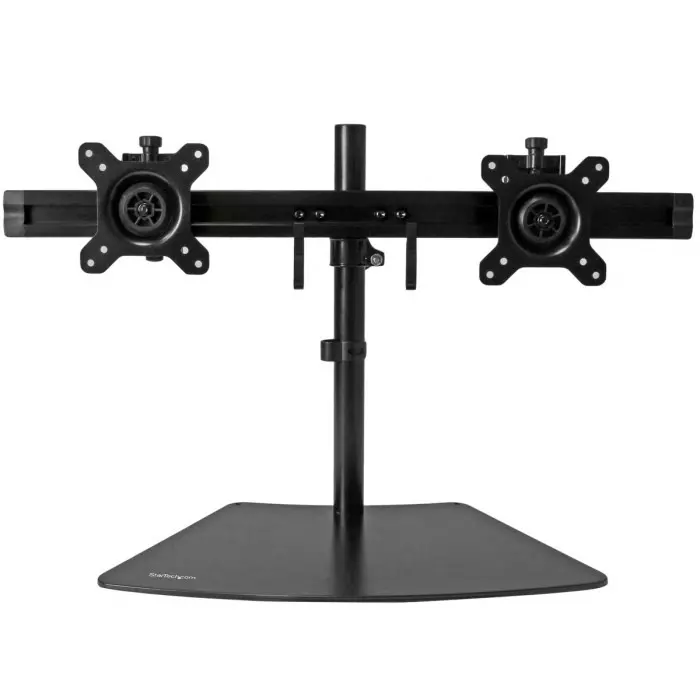 StarTech.com Desk Mounting Monitor Arm for 2 x Screen 24 inch Screen Size, ARMBARDUO