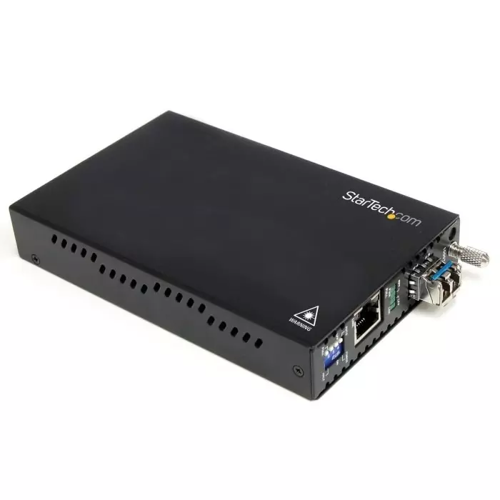 StarTech.com LC RJ45 Media Converter Multi Mode 1000 Mbps Half/Full Duplex 550m, ET91000LC2