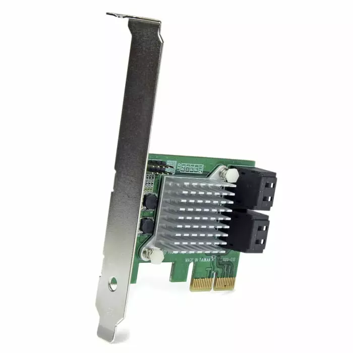 StarTech.com 4 Port SATA PCIe SATA III Controller Card, PEXSAT34RH