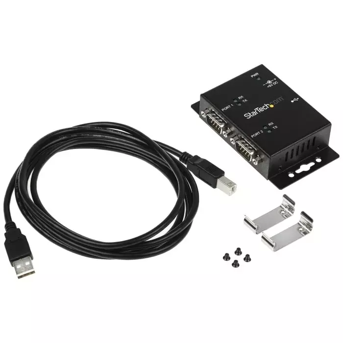 StarTech.com RS232 USB A Female to D-sub 9 Pin Male Interface Converter, ICUSB2322I