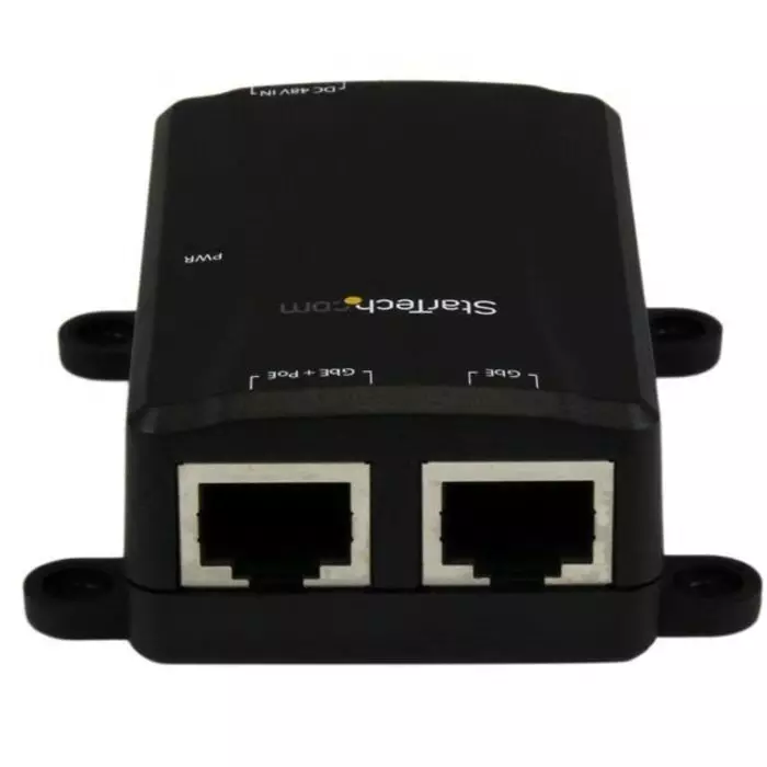 StarTech.com RJ45 Media Converter Full Duplex 100m, POEINJ1GW