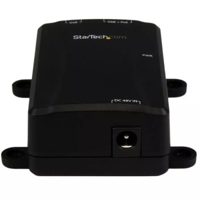 StarTech.com RJ45 Media Converter Full Duplex 100m, POEINJ1GW