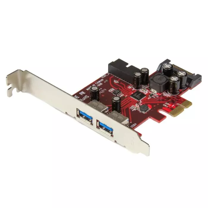 StarTech.com 4 Port USB A PCIe USB 3.0 Card, PEXUSB3S2EI