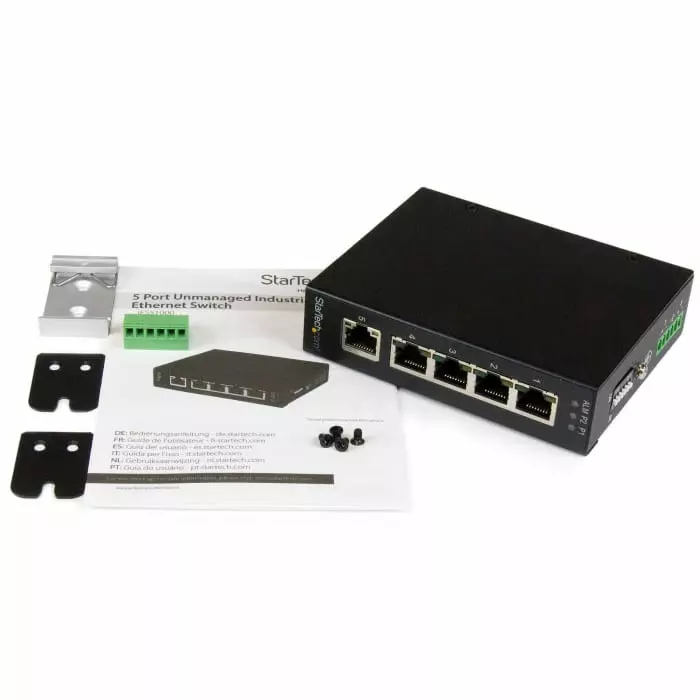 StarTech.com Unmanaged 5 Port Gigabit Switch, IES51000