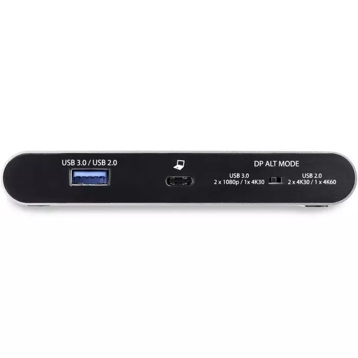 StarTech.com Dual Monitor 4K USB-C Docking Station 2 x USB Ports USB A USB C, DK30C2DAGPD