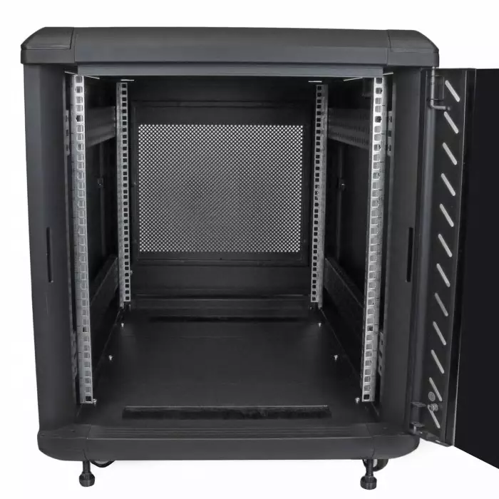 StarTech.com 12U-Rack Server Cabinet Medium 603 x 663 x 900mm, RK1236BKF