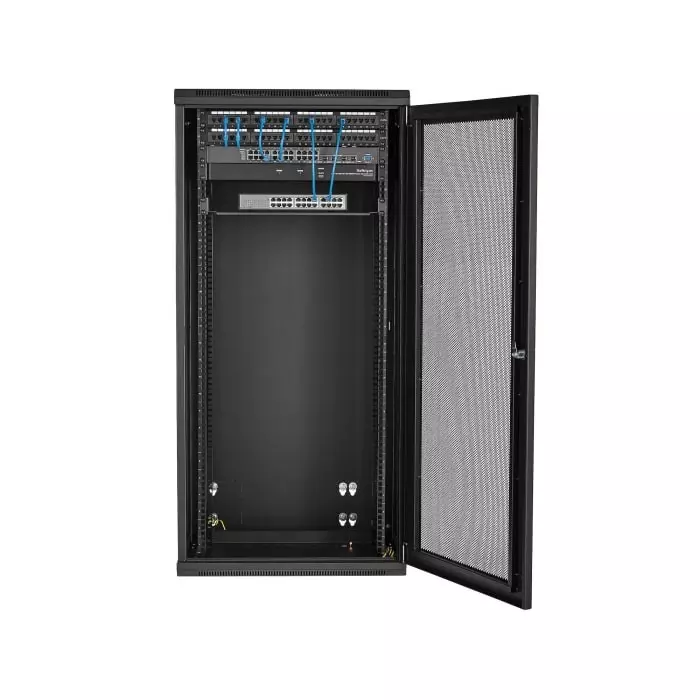StarTech.com 26U-Rack Server Cabinet Large Cabinet 580 x 1265 x 550mm, RK2620WALHM