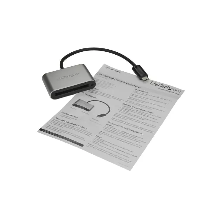 StarTech.com 1 Port USB 3.0 External Card Reader for Cfast Memory Cards, CFASTRWU3C