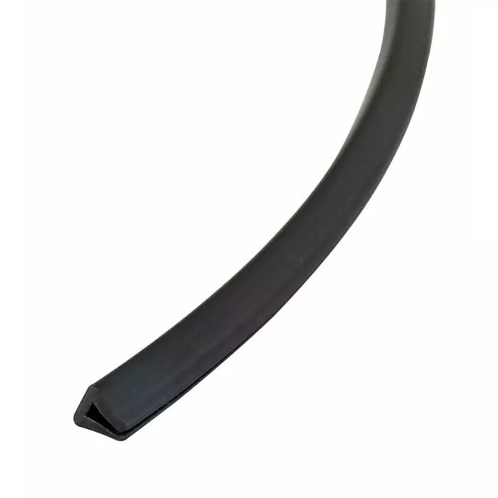 RS Pro Black Polyethylene Grommet Strip 75 m Length