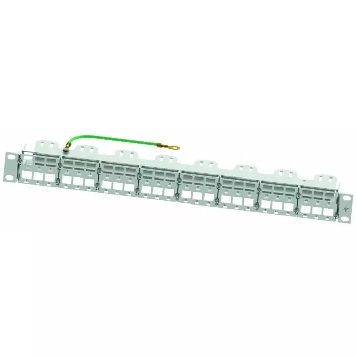 Telegartner Telegartner Data Series Cat5e Cat6 Cat6a 48 Port RJ45 RJ Patch Panel Shielded Unshielded 1U Black, H02025A0236