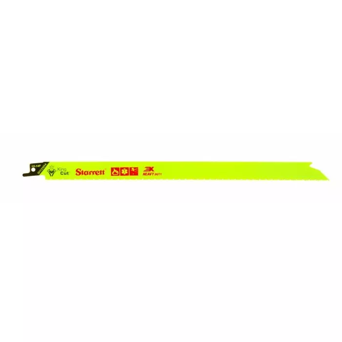 Starrett 10/14 Teeth Per Inch 300 mm Cutting Length Reciprocating Saw Blade, BR121014-5 (Pack of 5)