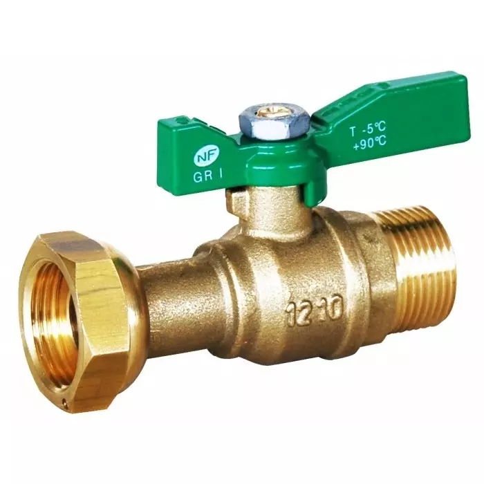 Sferaco Brass 2 Way Ball Valve Threaded BSPP 3/4 inch 20 bar Operating Pressure, 642055