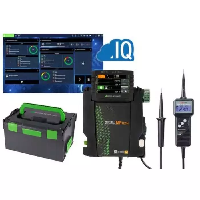 GOSSEN METRAWATT PROFiTEST MF TECH 0105-Set Multifunction Tester 600V Earth Resistance Measurement With USB, M537B
