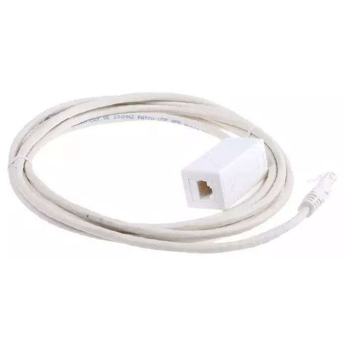Decelect Ethernet Cable 3 m Cat5 RJ45 to Male RJ45 Female U/UTP Unshielded Terminated, SPE190686