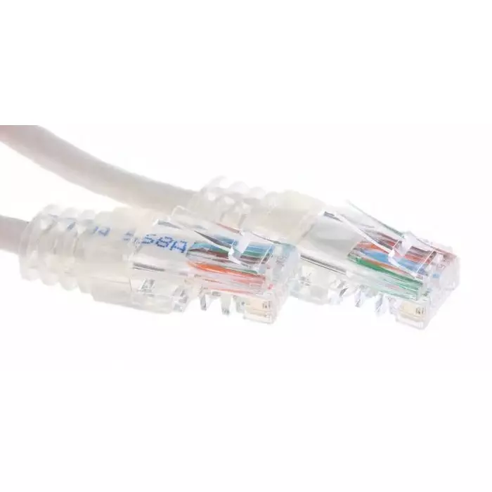 Decelect Ethernet Cable 0.5 m Cat5 Grey RJ45 to Male RJ45 Male U/UTP Unshielded Terminated, SPE191555