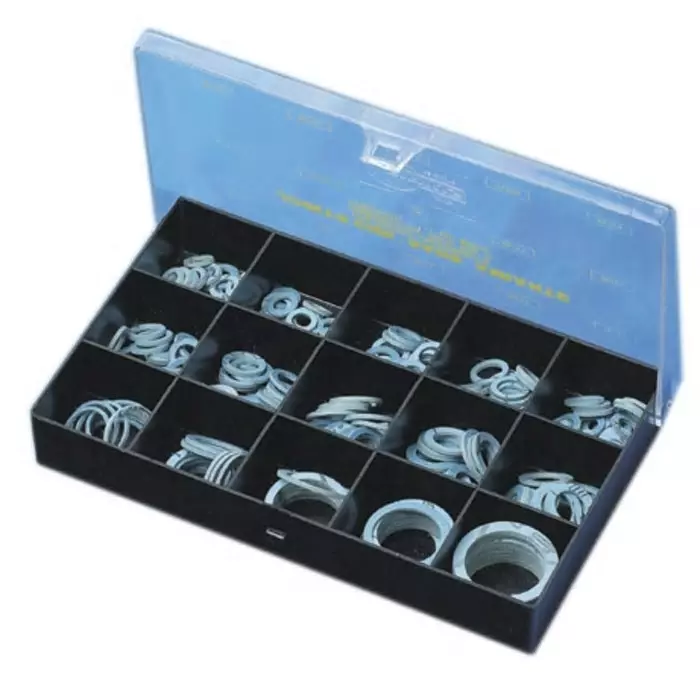 WATTS 245xWasher Seal Kit 15 Compartments, 122900 (Pack of 245)