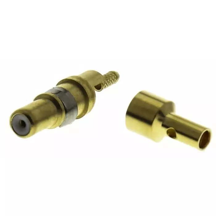 Amphenol ICC Male Solder D-Sub Connector Coaxial Contact Coaxial RG178 B/U, DM537405008NCLF