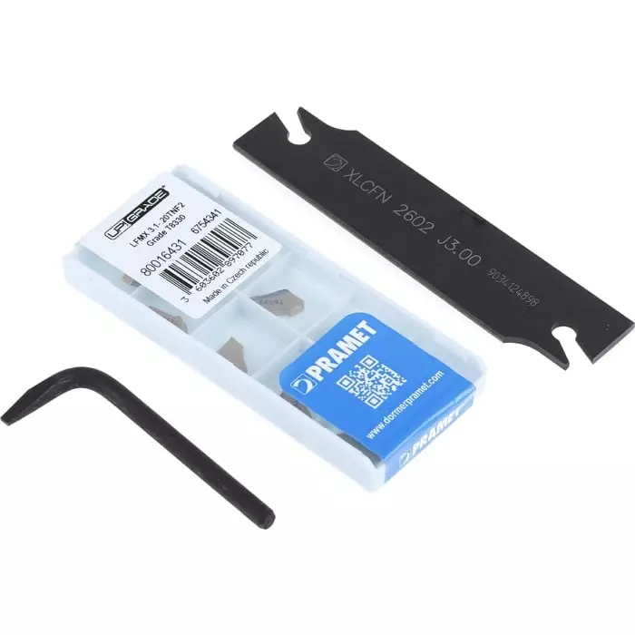 DORMER PRAMET Parting Off Turning Tool 110 mm T8330, KITXLCFN-26-3-T8330